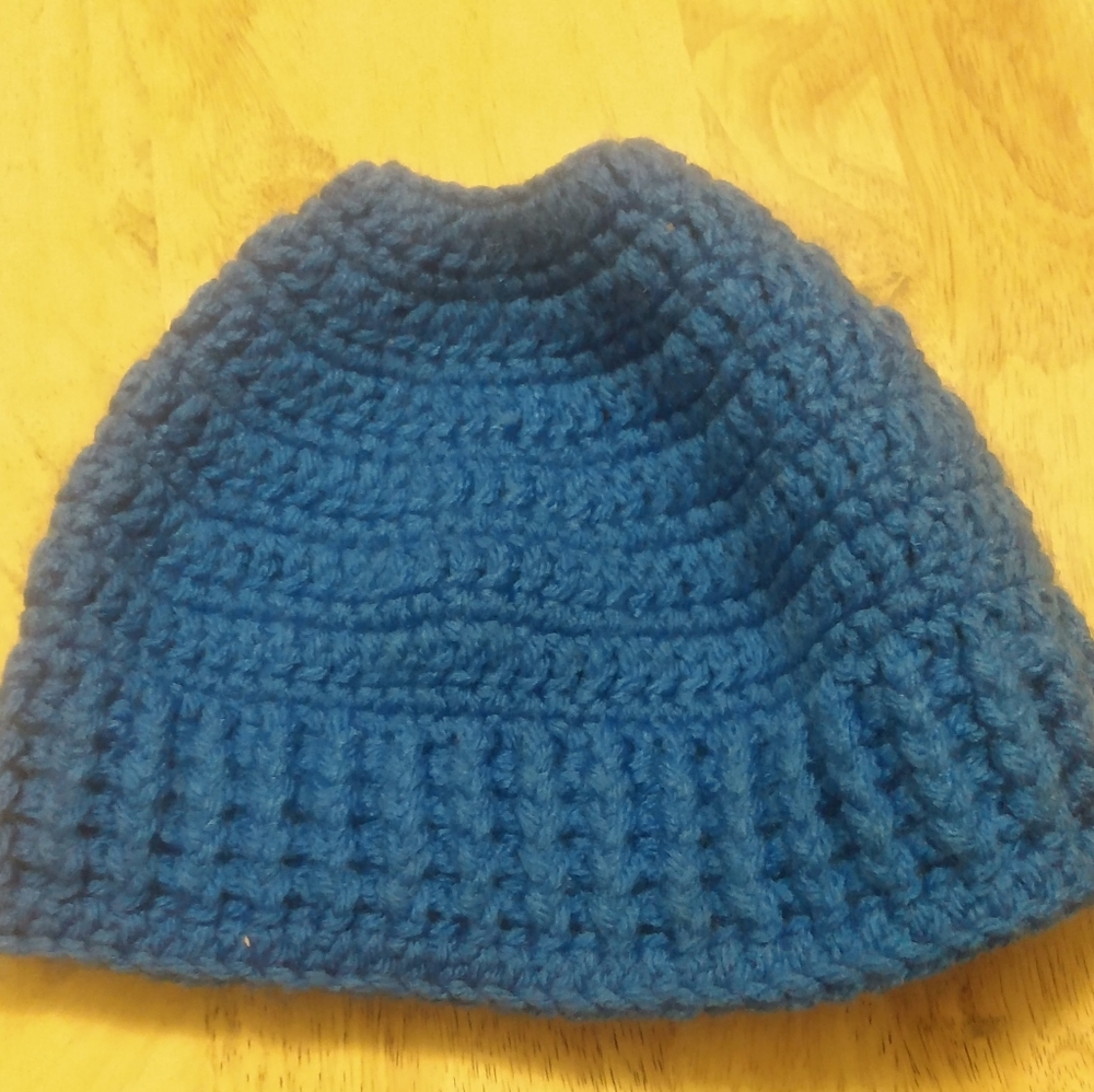 Pony tail beanie